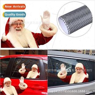 Santa Claus decorative 1243 wind creative new stickers car
