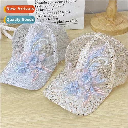 Spring and summer ins thin section lace flowers breathable s