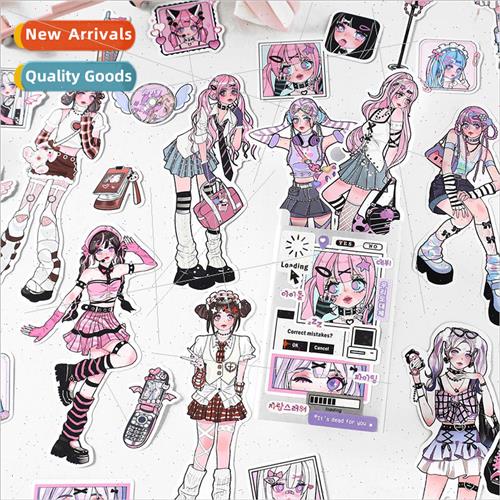 Matte Film Sticker Pack Rhythm Rhapsody Series Teenage Wear