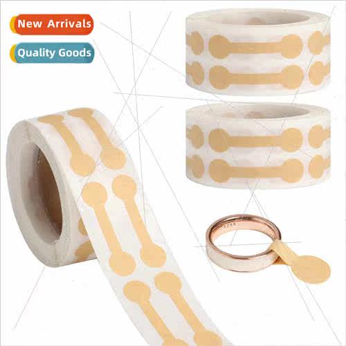 Jewelry  decoration natural kraft paper handmade sticker lab