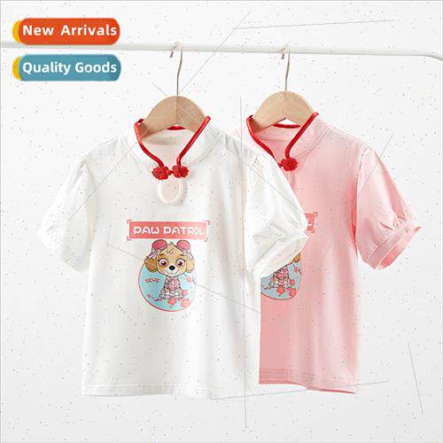 Woofers childrens short-sleeved women 2023 new childrens chi