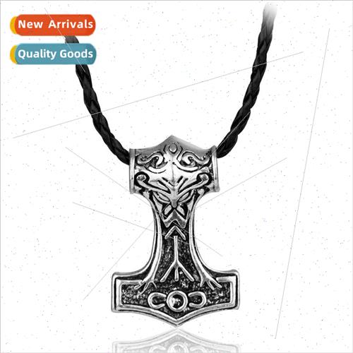 Movie and TV  retro personalized Thors hammer pendant neckla
