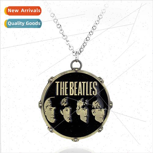 British rock band the Beatles member head pendant necklace n
