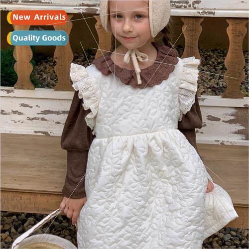Girls fall and winter dress 2023 new childrens 适用eign- pri