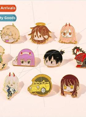 Chainsaw Man Q  brooch electric sub parva Makima homage meta