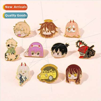 Chainsaw Man Q  brooch electric sub parva Makima homage meta