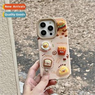 dimensional burger fries Creative 15ProMax three 适用 fun