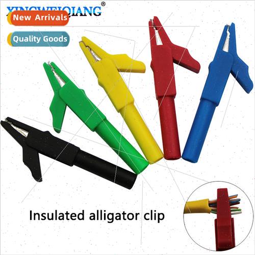 4mm Pure Copper High Current Fully Insulated Alligator Clips