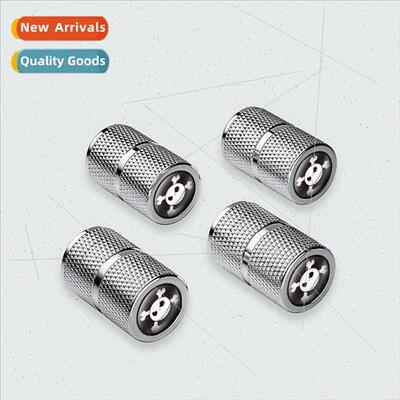 New Devil Skeleton Car Tire Aluminum Alloy Decorative Valve