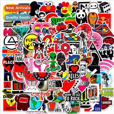 T01010001100 mixed graffiti stickers motorcycle luggage deco