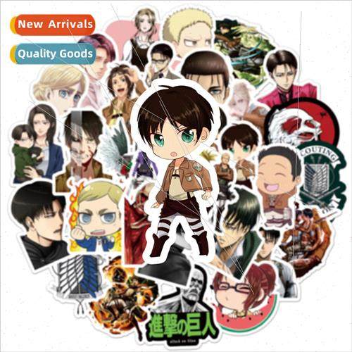 50 Attack of the Giants  4 Allen anime stickers laptop lugga
