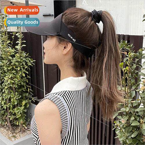 Hollow top sun hat female summer show face small casual fash
