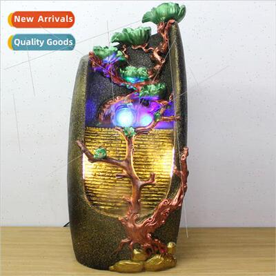 New  fountain home carving running water gift 适用tune 适用t