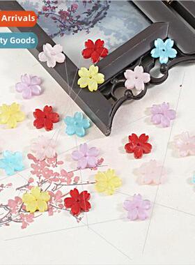 Acetate acrylic begonia five-petal flower material diy ancie