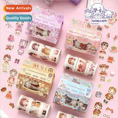 Glitter fashion show 2.0 series dress up tape cute girl hear