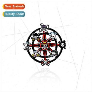logo Str Piece One pin skull skeleton Thieves King Anime