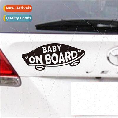 Car StickersBaby on board Baby Reflective Car StickersWarnin