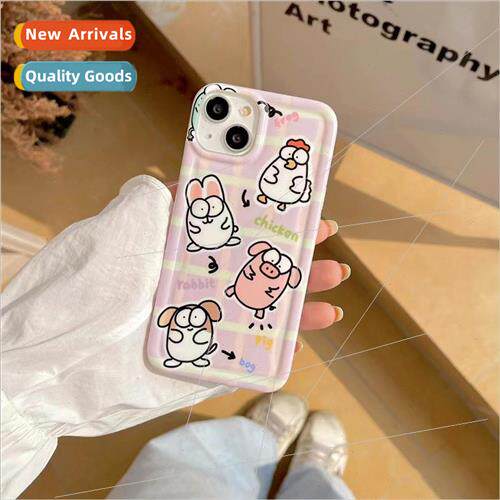 Japan and Korea ins plaid critters 适用 iPhone 13Pro/12 Appl