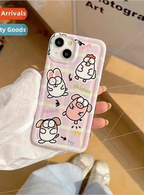 Japan and Korea ins plaid critters 适用 iPhone 13Pro/12 Appl