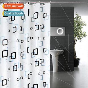 Waterproof Bathroom Shower CurtainBathroom Partition Curtain