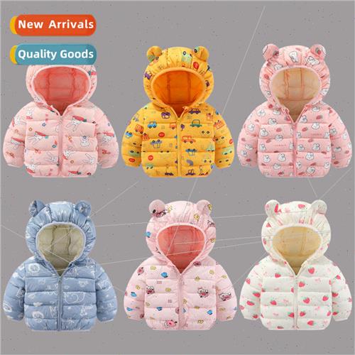 New childrens childrens down cotton jacket in small children