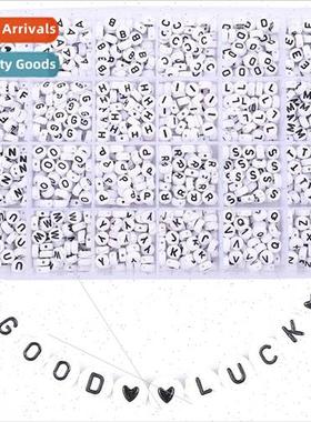 24 Grid Acrylic Alphabet Beads Set DIY Handmade Knitting Bra