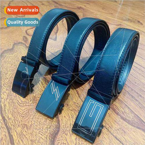 Casual mens belt leather belt automatic buckle belt suit men
