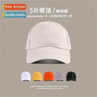 Five top baseball cap female casual Japanese hundred with du