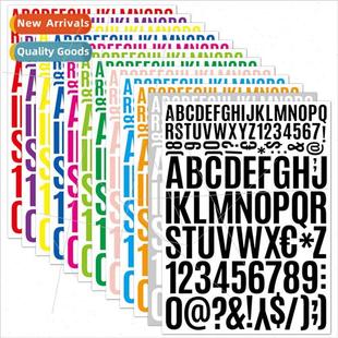 4cm Vinyl PVC Alphabet Adhesive Waterproof Mailb Stickers