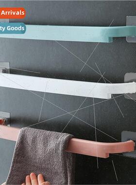 Bathroom towel rack no punch bathroom paste kitchen single r