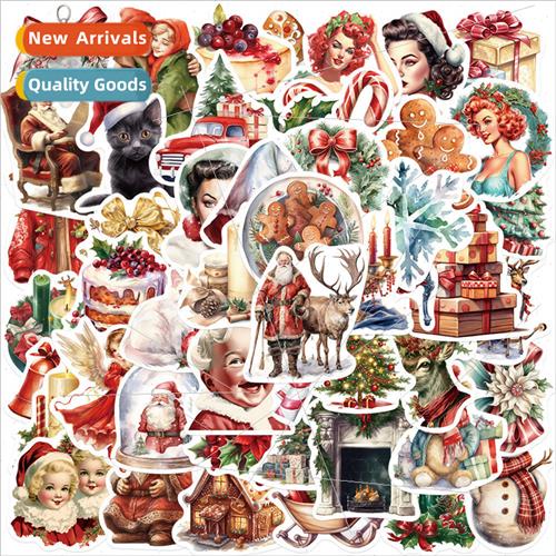 50 Christmas graffiti stickers personalized decorative guita
