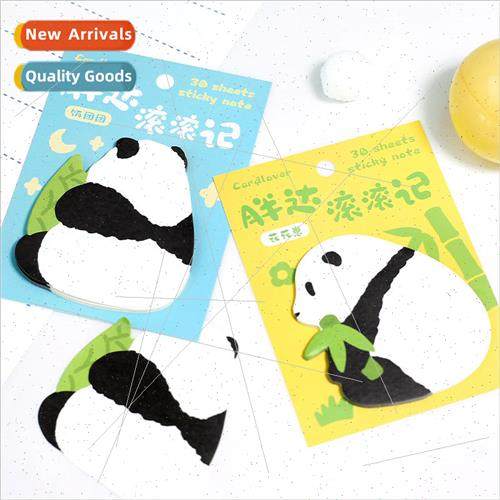 Sticky notes fat da roll record series cute animal note pape