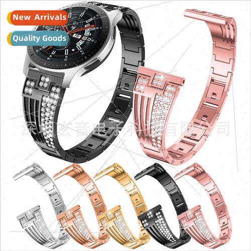 适用 Samsung Gear s3/ Watch 46mm fan-shaped diamond encruste