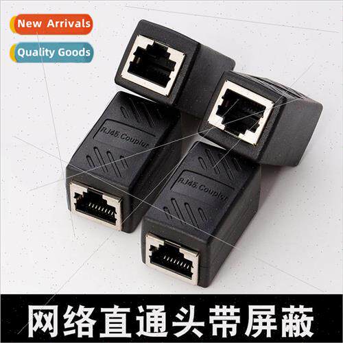 Network Shielded Passthrough Header Network Cable Connector