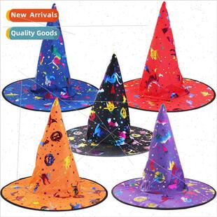 Halloween hat witch hat children adult masquerade cos magic