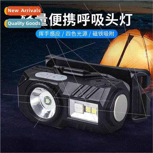 Multi-function headlamp outdoor portable camping light 180 d