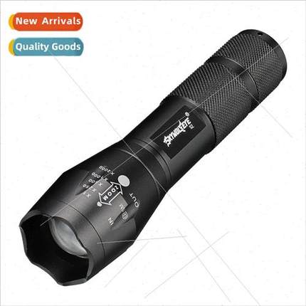 A100 Small Outdoor Bright Flashlight Telescopic Zoom LED Alu