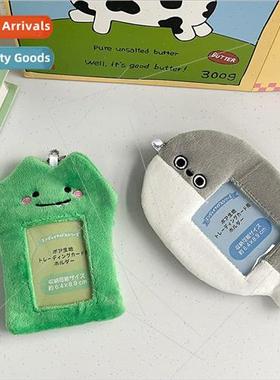 New snapper crocodile transparent card holder meal card bus