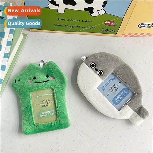 New snapper crocodile transparent card holder meal card bus