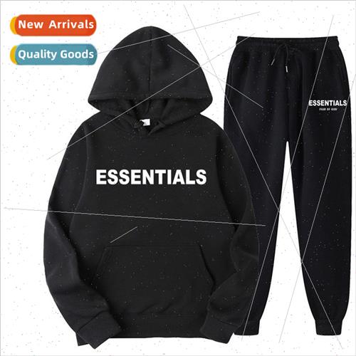 2023 Mens Spring and Autumn Printed Suit Hooded Sweatshirt S