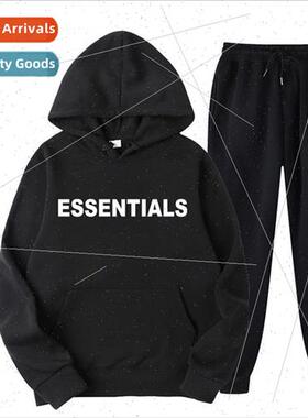 2023 Mens Spring and Autumn Printed Suit Hooded Sweatshirt S