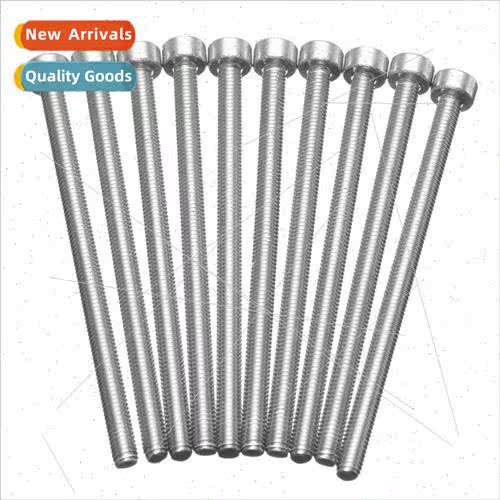 10pcs Cylindrical M3x50mm cup head bolts 304 stainless steel