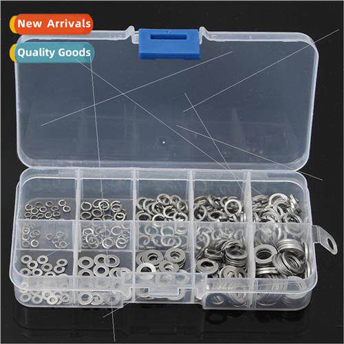 300pcs set 304 stainless steel waterproof washer flat washer