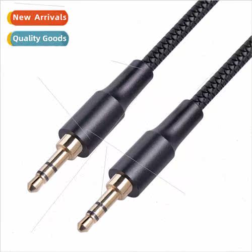 New heightened gold-plated head metal shell stereo 3.5mm mal