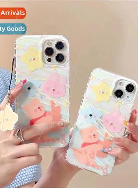 Niche cartoon graffiti animal 适用 iPhone 12 pendant 14ProMa