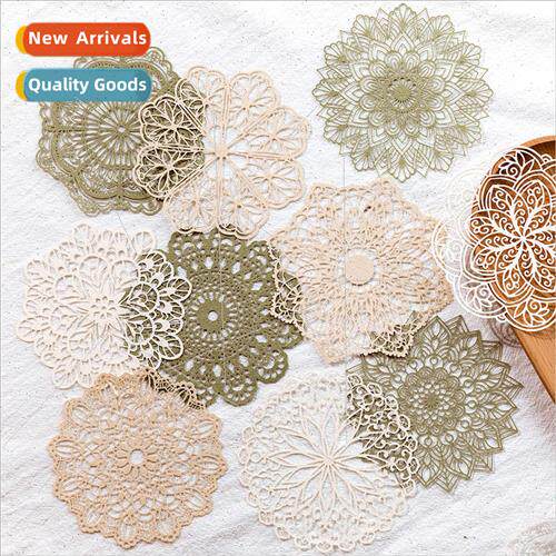 Vegetable paper lace love song series of retro hollow floral