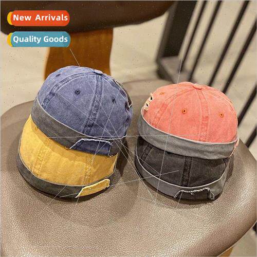Guapu landlord hat male set hip-hop hole patches beggar hat