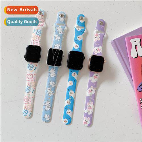 适用 Apple iWatch watch se strap cute animal Apple Watch1234