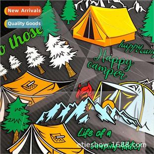outdoor camping car Car off creative stickers personalized