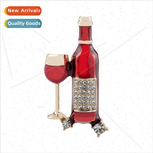 New fashion personalized diamond wine bottle wine glass oil